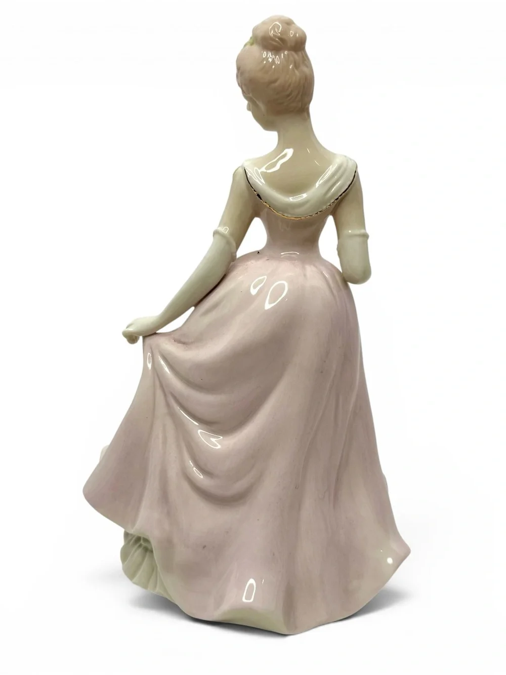 Vintage Porcelain Musical Spinning Figurine